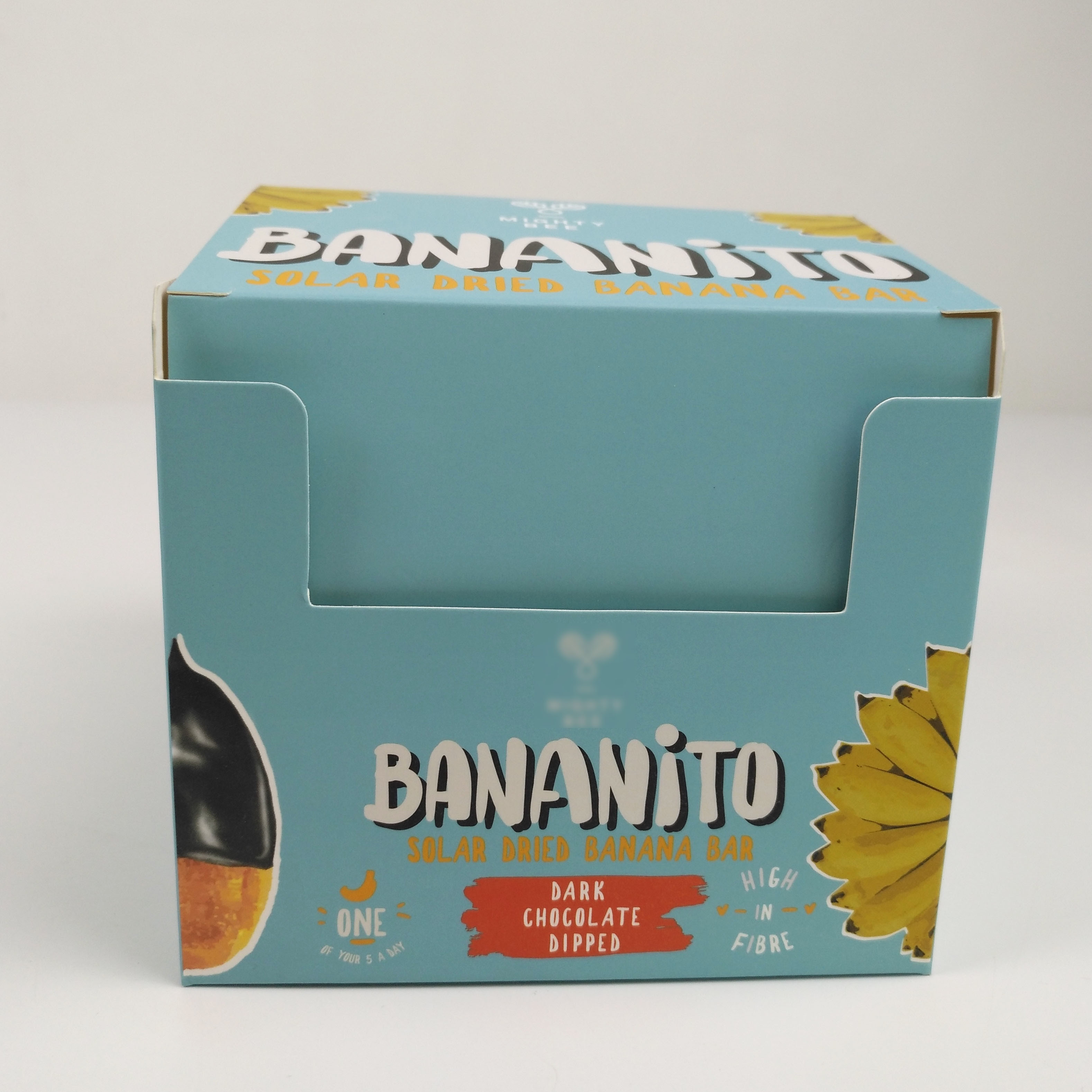 Hot Custom Logo Cardboard Corrugated Counter Display Boxes Custom Logo Printed For Snacks