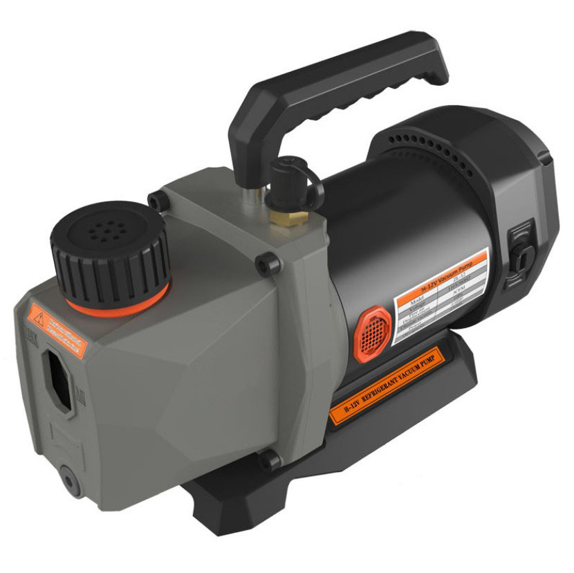 Vehicle Mounted Refrigeration Spare Parts Vacuum Pump 3 CFM Single Stage DC Motor