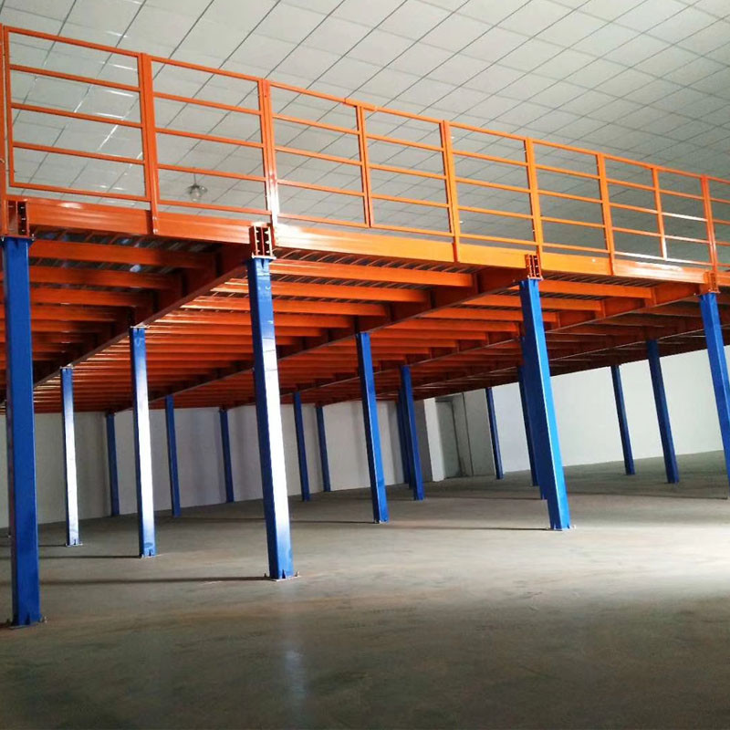 Galvanized Steel Platforms For Warehouse Mezzanine Floor Racking System