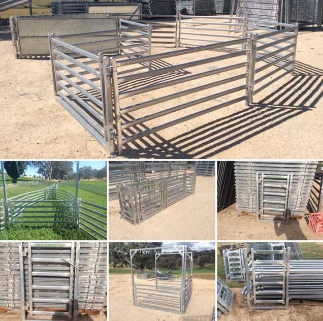 Steel Square Tube Heavy Duty Cattle Panel American Style