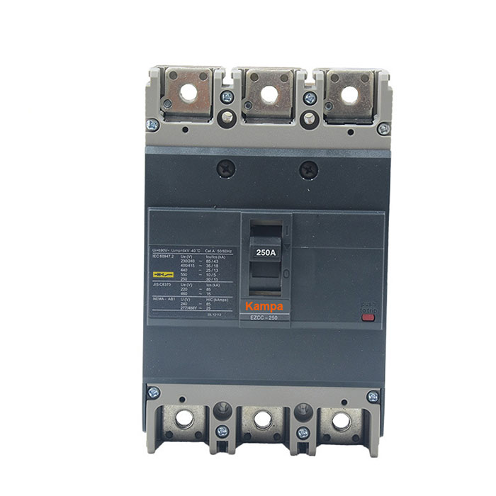 125A EZC250F3125 3P Moulded Case Circuit Breaker MCCB
