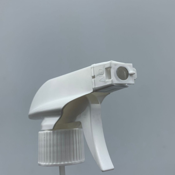 Polypropylene 28mm Plastic Trigger Sprayer Cap With Negotiation Tube