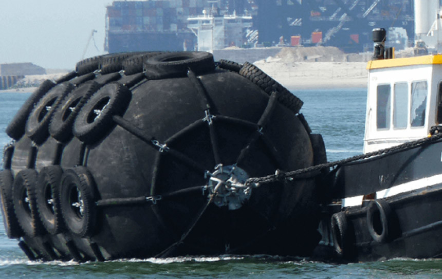Dock Rubber Fender Affordable Price Point Pneumatic Rubber Fender for Shipbuilding Yards