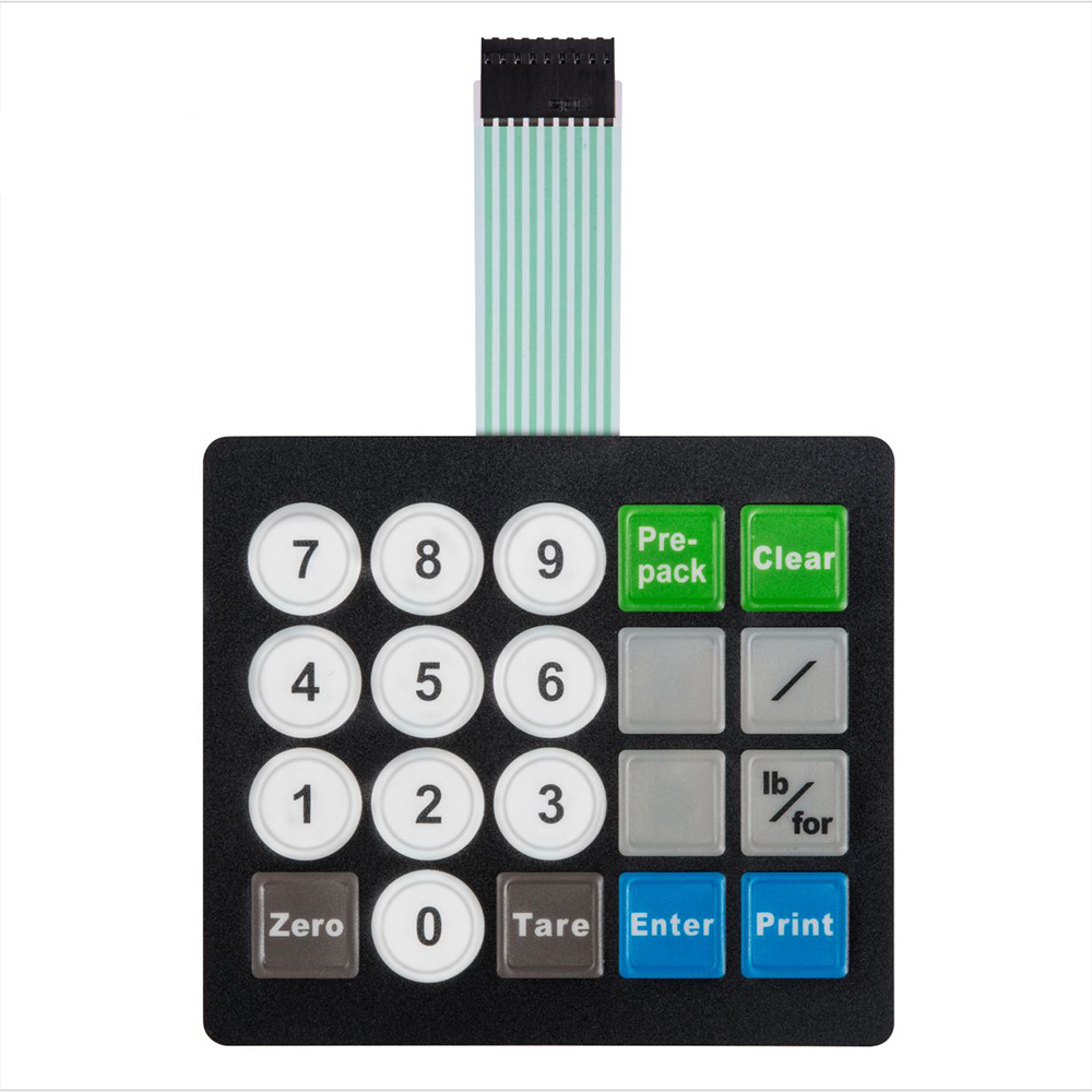 OEM FPC Membrane Switch Water Resistance Computer Keyboard Membrane Switch