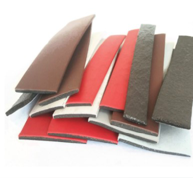 Aluminum Window and Door Extrusion Rubber Seal Graphite Heat-resistant Smokeproof Strip