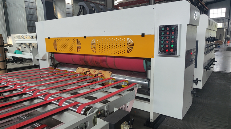 High Speed Corrugated Cardboard Flexo Printing Slotting Machine with Paper Forming