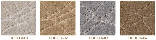 Wall To Wall Tufted Carpet Stain Resistant Carpet PP Material