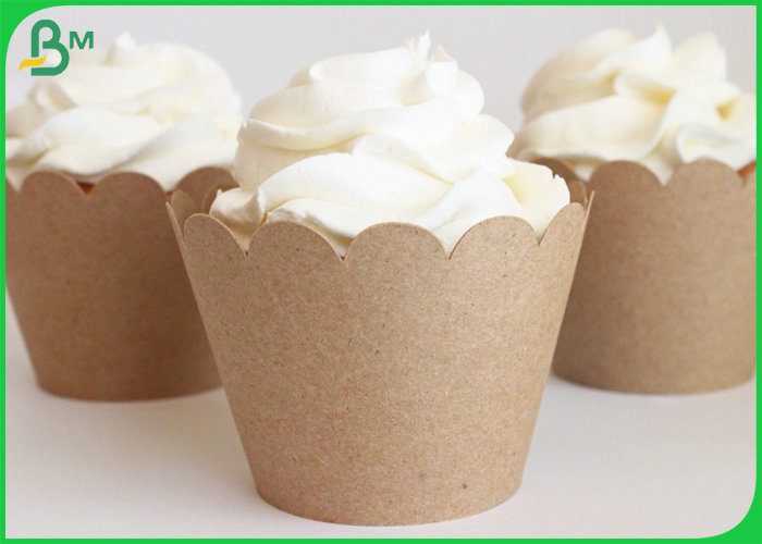 150g 200g Food Grade Brown Kraft Paper Roll Ice Cream Box Sheet 