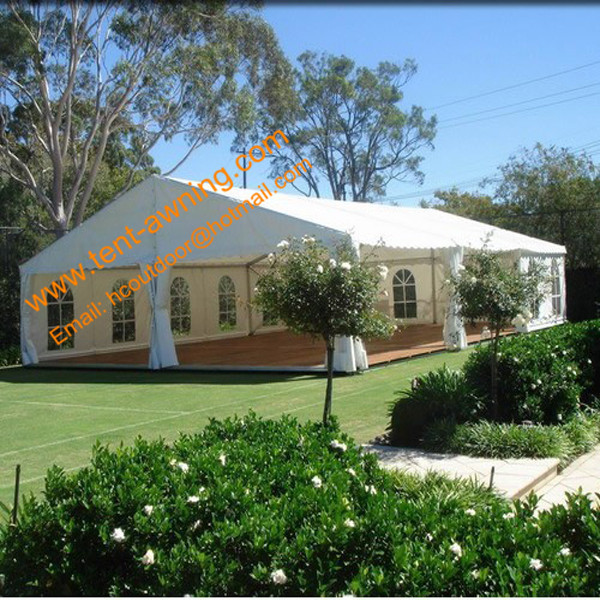 Wedding Party Waterproof Tent Canopy Aluminum Structure Fire Retardant Event Marquee