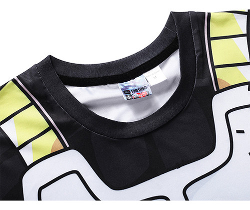 Soft T Shirt For Teenager Boy Anime Clothing Super Saiyan Vegeta Fashion Summer Tee Tops