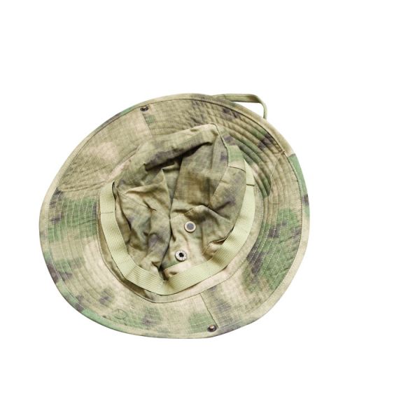 Quality Customizable Military Boonie Cap - Polyester Cotton Tactical Hat Adjustable Strap for sale