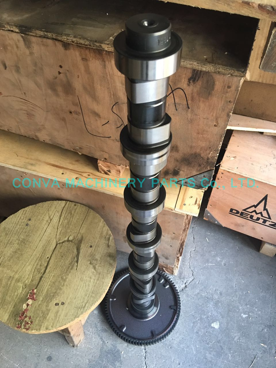 High Strength D6e Cummins Performance Camshaft , Automobile Camshaft Antirust