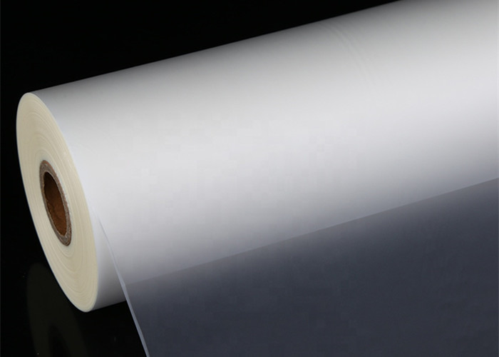 3 Inch Matte Anti Scratch Recycled BOPP Plastic Base Removing Protective Film Roll For Hot-Stamping