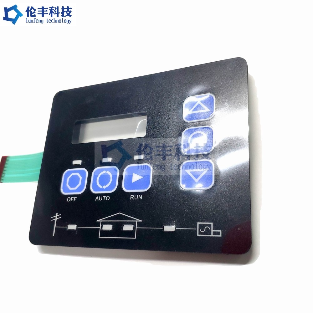 Tactile LED Membrane Keypad PC PVC LED 3M468 Waterproof Flexible Membrane Switches