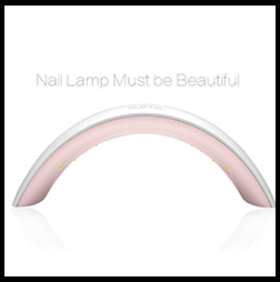 Swing Arm Dimmable Aluminum LED Touch Switch Manicure Table Lamp With Floor