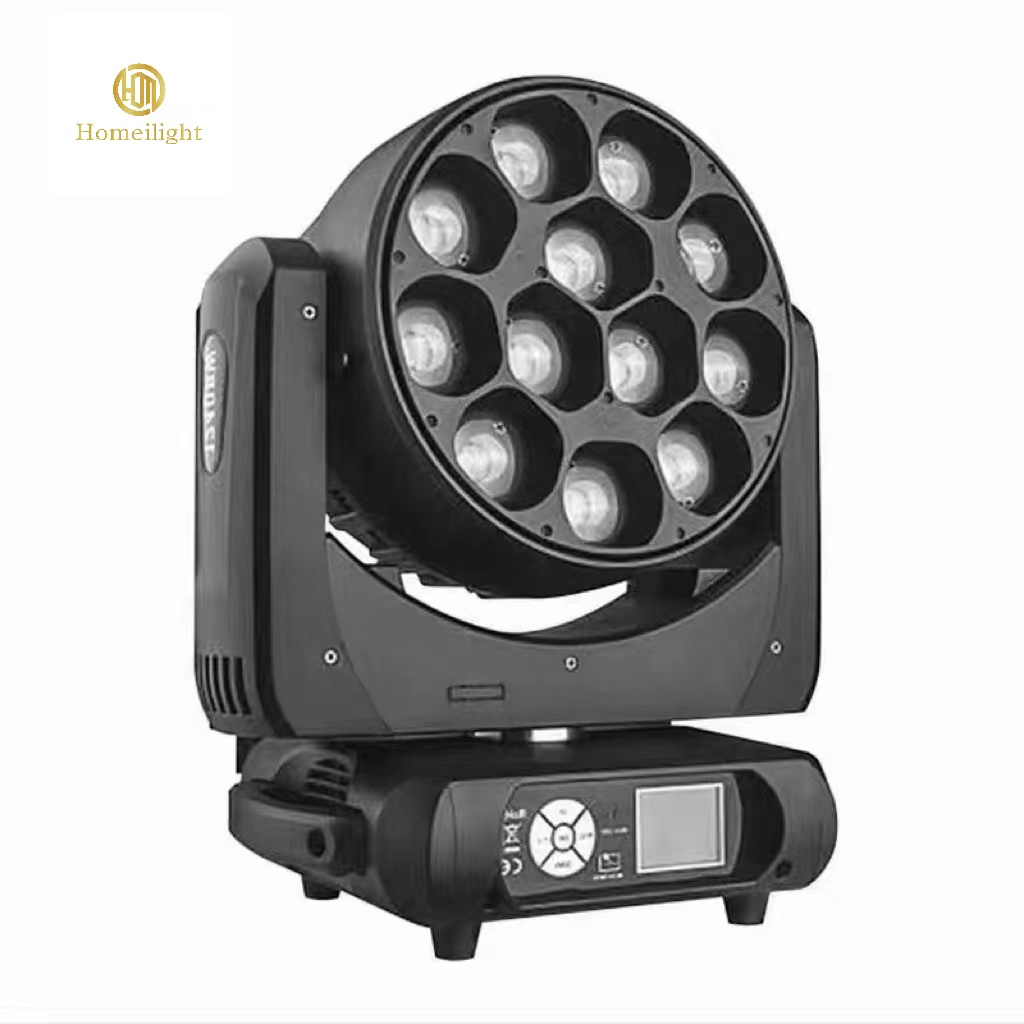 15KG LED Moving Head Wash Light 6000K IP20 With Display Panel