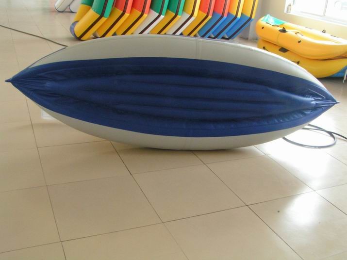 High Speed Inflatable Touring Kayak , 2 Man Inflatable Kayak For Racing