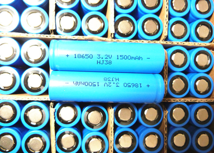 Rechargeable Lifepo4 Battery Pack 18650 3.2v 1.5ah For Solar Lamp UL MSDS UN38.3