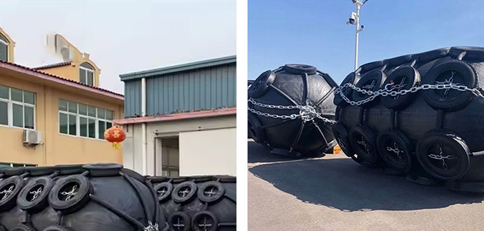 Jumbo Fender With Provides Cushioning During Berthing And Reduces Noise During Impact