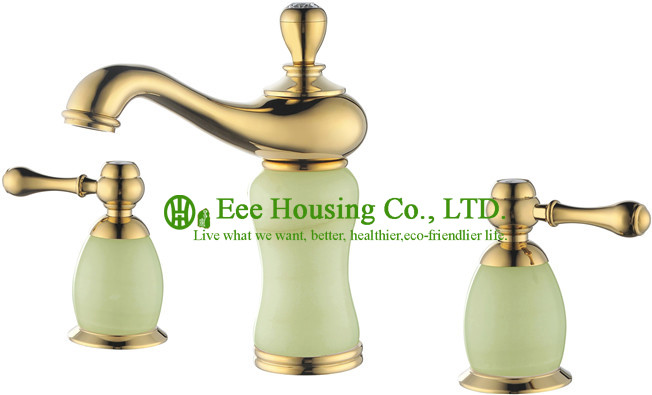 basin faucet,brass three-hole basin mixer,bathroom faucet,chrome finished,bathroom accessories
