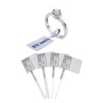 Jewelry Printable RFID Price Tags 860MHZ For Inventory Management