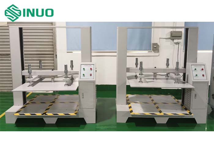 Compression Testing Machine With 100KN For Compressive Strength Of Carton Packaging