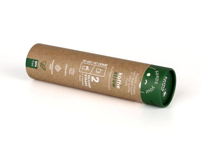 Damp Proof Craft Paper Tube Packaging All Color Printing Customized