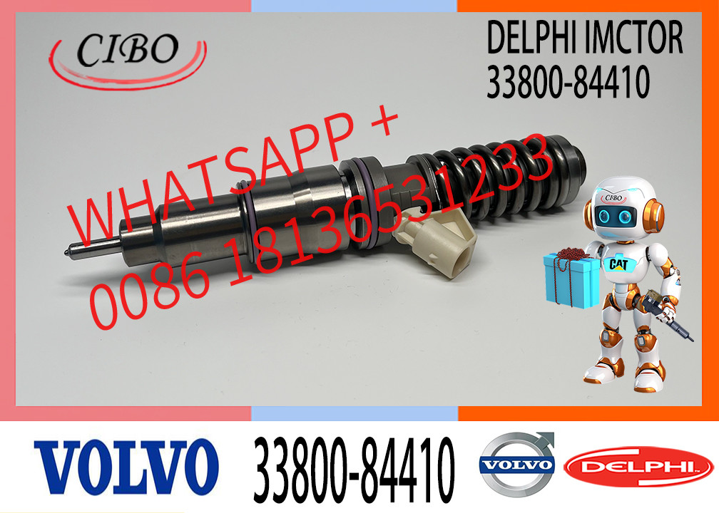 D6CB Diesel Engine Parts 3380084400 3380084410 Common Rail Injector 33800-84400 33800-84410 For Engines