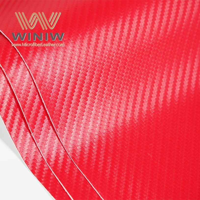 Carbon Fiber PU Leather Fabric Ice Hockey Gloves Material For Women