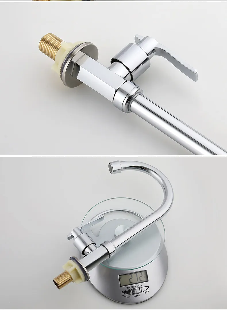Brushed Modern Silver Black Gold Zinc Flexible Pull Out Down Kitchen Mixer Tap Sink Faucet