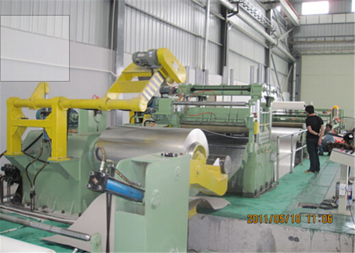 508mm Light Gauge Steel Cut To Length Line , Coil Line Machine ±0.3 Mm Length Tolerance