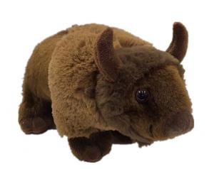 China Unisex 20cm 7.78IN Wild Animal Plush Toys Recycled Material Ox Stuffed Animal For Kids on sale