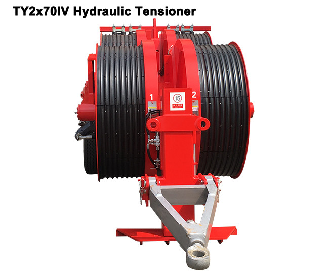 2×70kN Cable Stringing Tension Equipment For Transmission Line