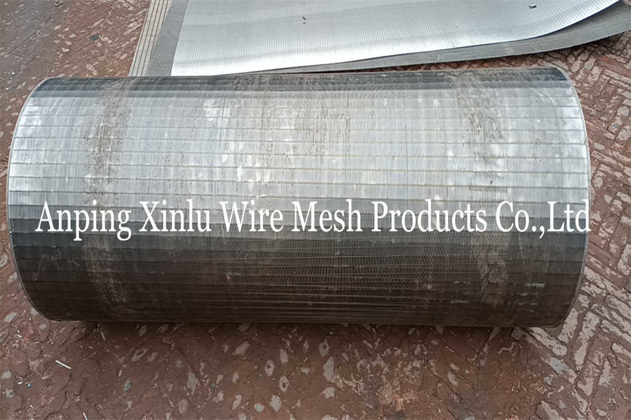 Wedge Wire Wrapped Screen Cone Drum Johnson Wire Filter Basket Rotary Drum Screen