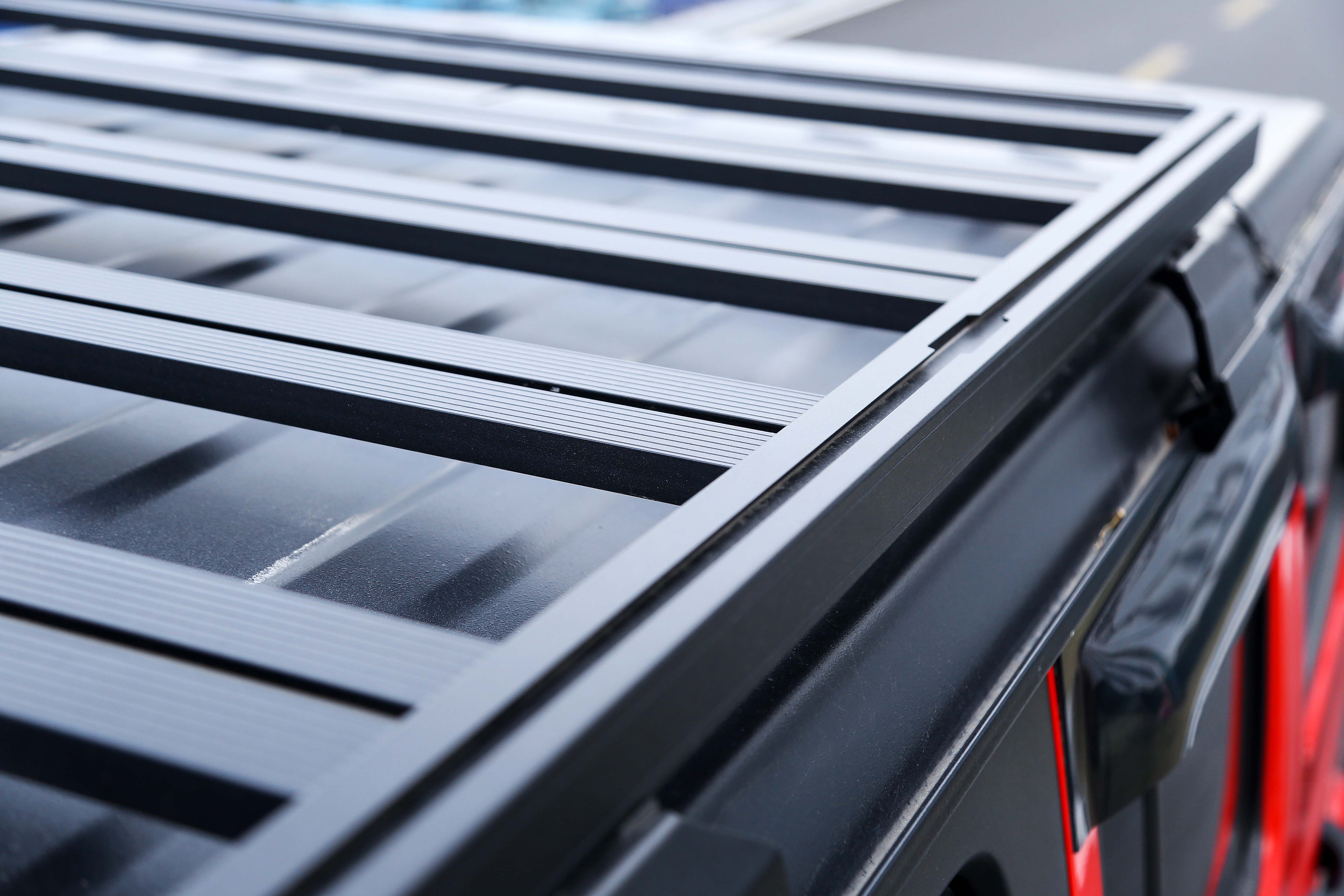 Black Aluminum Alloy Roof Rack for Wrangler JL 25kg Load Universal Fit for All Models