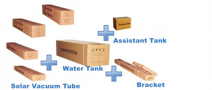 316SS Heat Pipe Split Solar Water Heater For Swimming Pool 4
