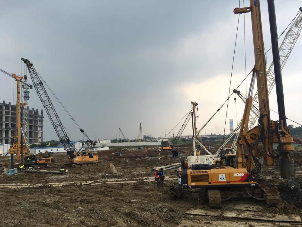 Cummins QSB6.7 Pile Drilling Machine 220V Max. Drilling Depth 46m