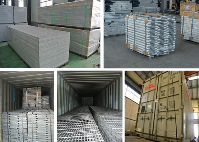 Hdg Galvanized Serrated Grating Heavy Duty Iron Steel