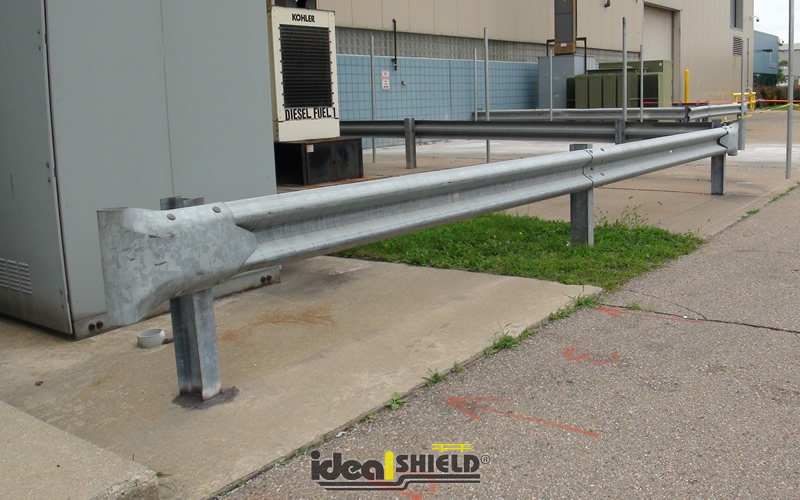 Q235 Q345 Hot Dip Galvanized Guardrail R End Wings for Highway in Customized Colors