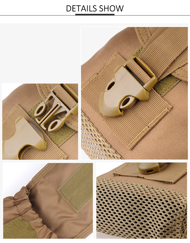 Dust proof Insulated Oxford Water Bottle Holder Bag