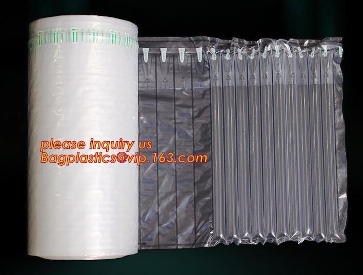 Plastic wrap air bag colume double layer bubble courier bag poly bubble bag for promotion, Shockproof Safety Air Cushion