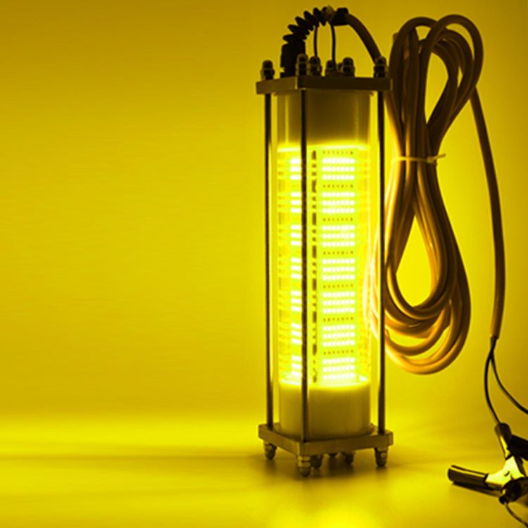 Underwater Lure Fishing Light with 240W High Power and Water Flow Heat Dissipation
