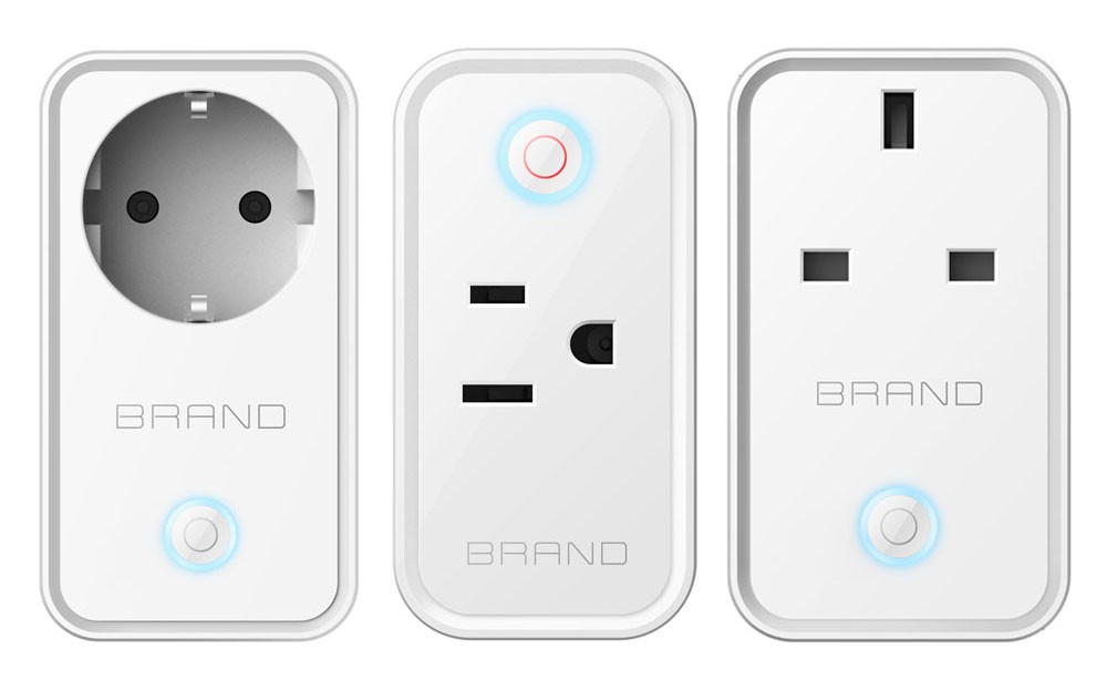 Easy To Setup European Wall Plug , Wifi Smart Plug Support 13 Languages Smart Plug Socket