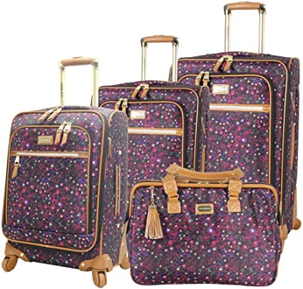 4Piece Expandable EVA Trolley Luggage With Reinforced Handle