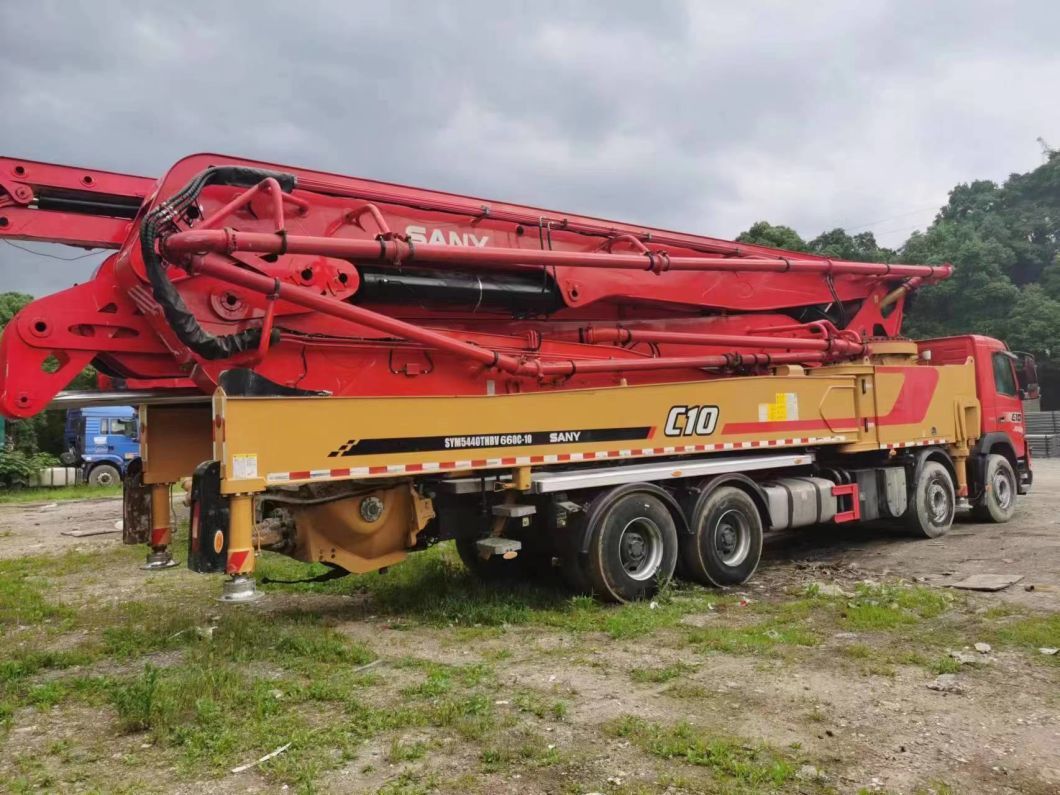 Good Original Condition 2019 China Top Brand Sy 62m Concrete Pump Mobile Pump on Volvo Chassis Sell in Attractive Price