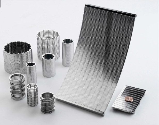 Stainless Steel Wedge Wire Screen Panel Wedge Water Well Screen