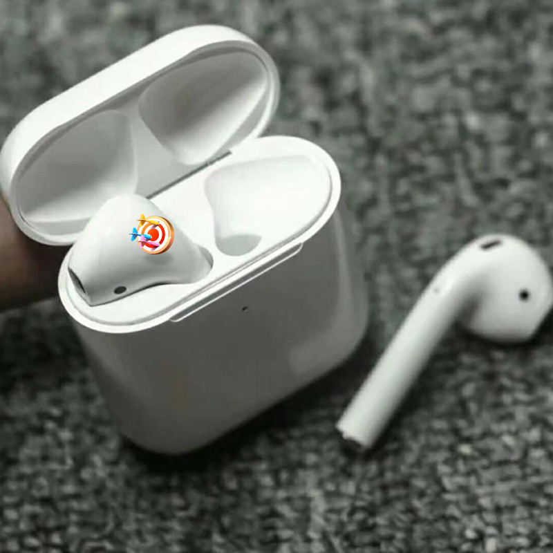 I- Airpods Pro2 Mono Bluetooth Headphone 35mah Earbuds 220mah Case White Color