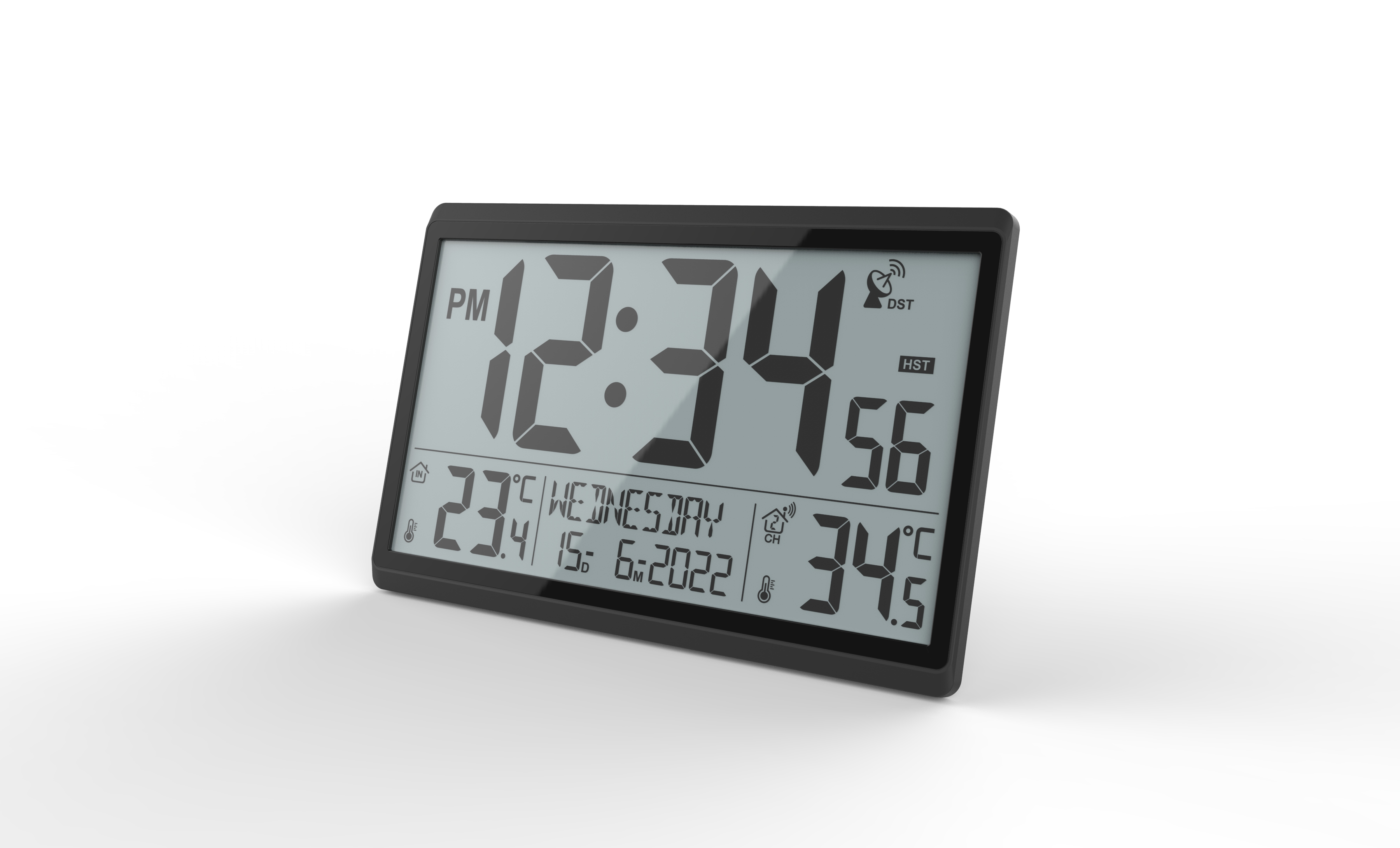 YOUTON Jumbo Wall Clock The Ultimate Digital Table Clock for Indoor Outdoor Temperature