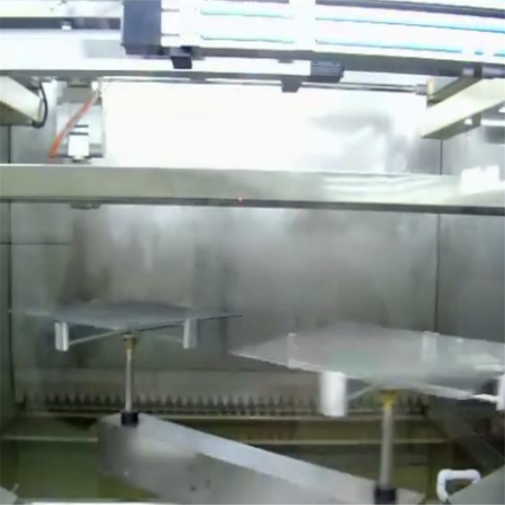 PLC Control 5 Axis Spray Painting Equipment 4kw Stainless Steel Booth