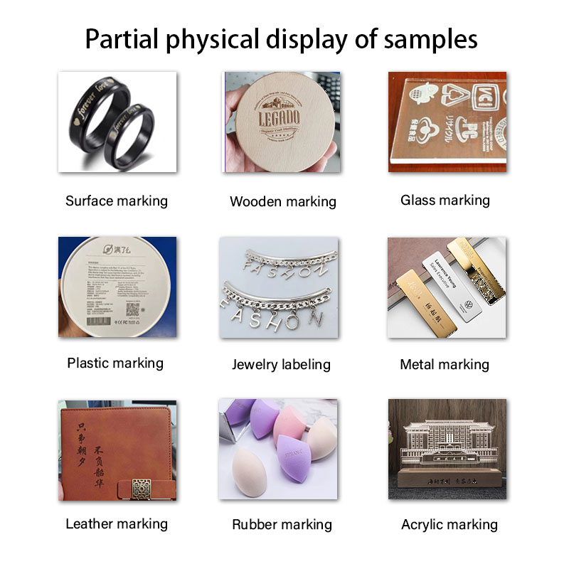 Desktop Portable CNC Laser Engraving Machine High Precision Marking Machine ≤0.001mm Working Accuracy